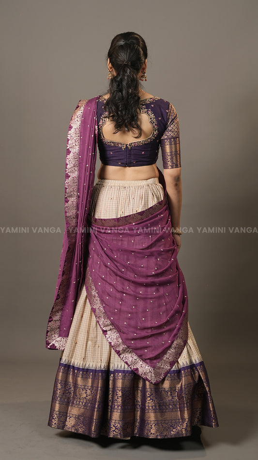 Contemporary Heritage Lehenga Set