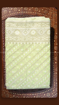 Classic Ivory & Gold Floral Drape