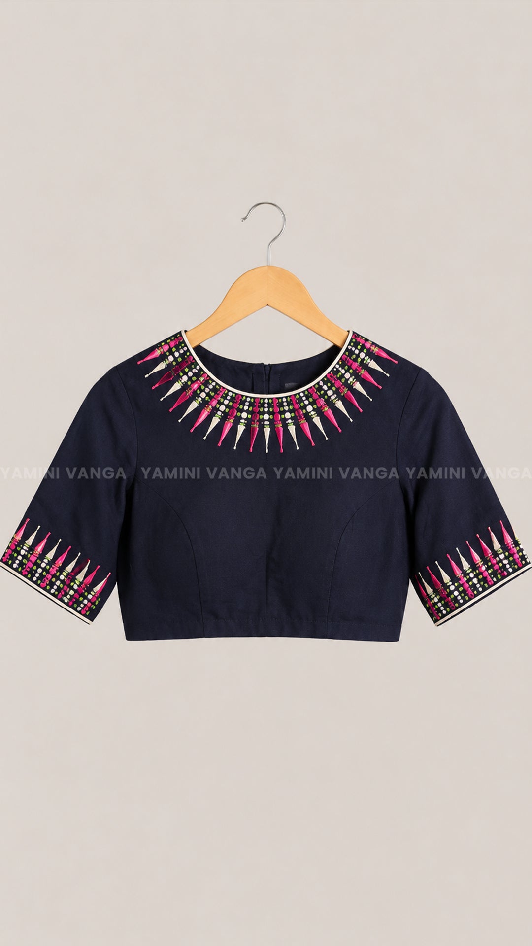 Hand-Embellished Designer Blouse
