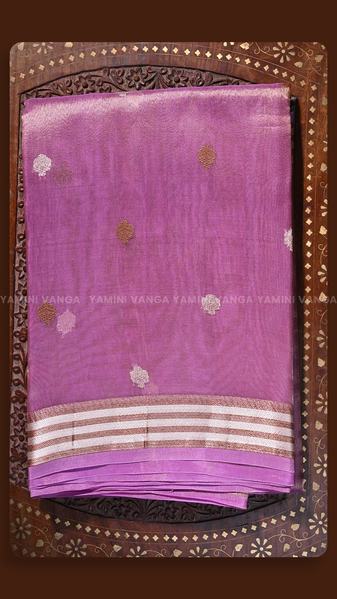 Orchid Bloom Traditional Drape