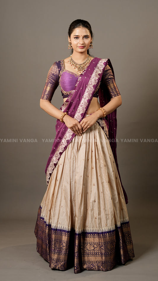Contemporary Heritage Lehenga Set