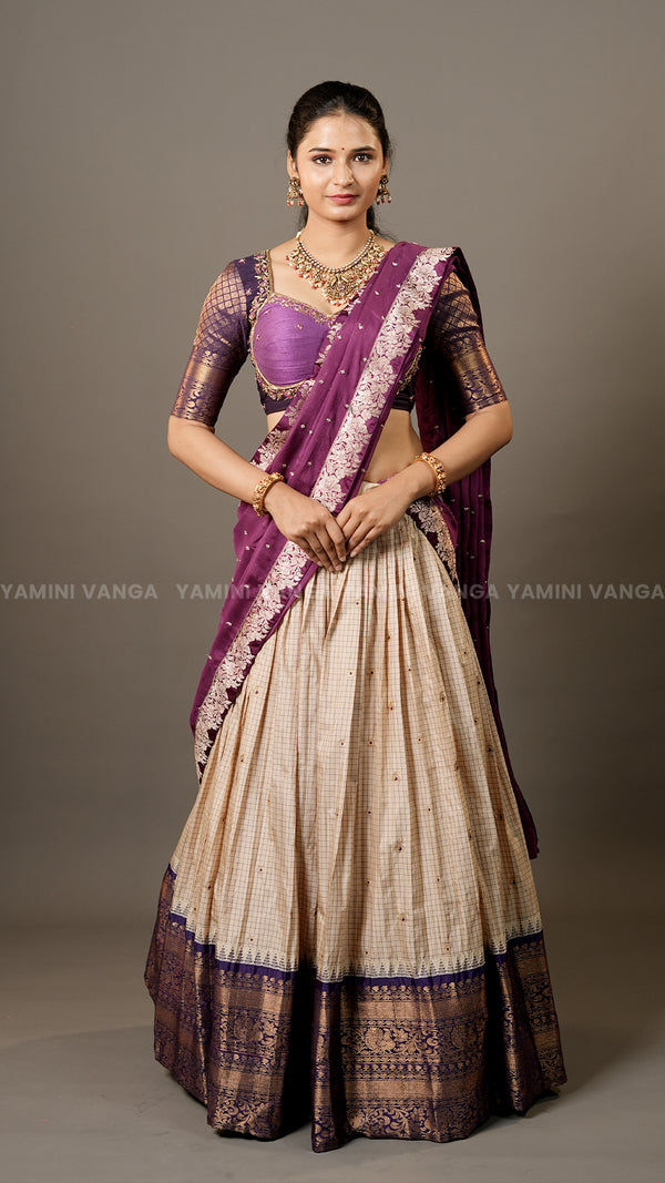 Contemporary Heritage Lehenga Set