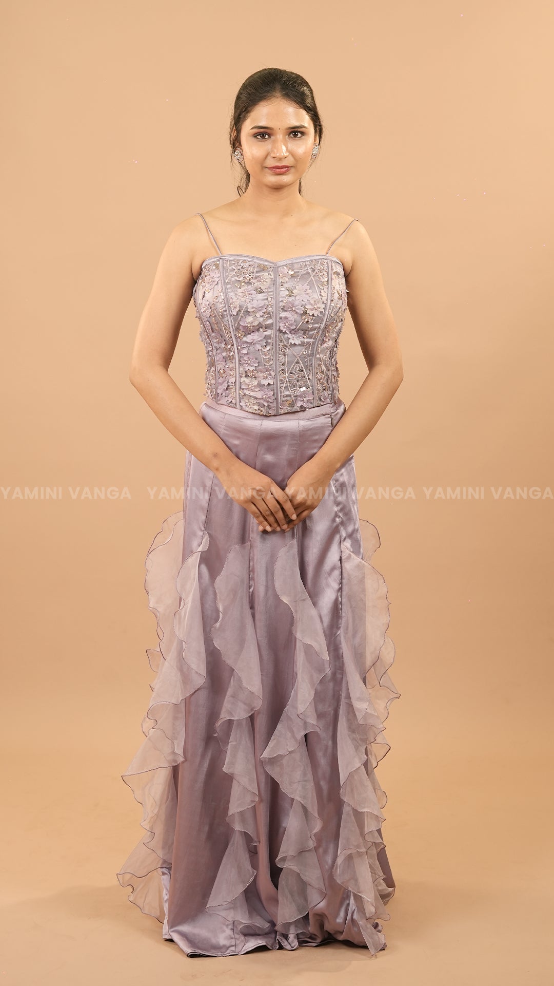 Ethereal Tulle Evening Gown