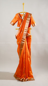 Orange Saree