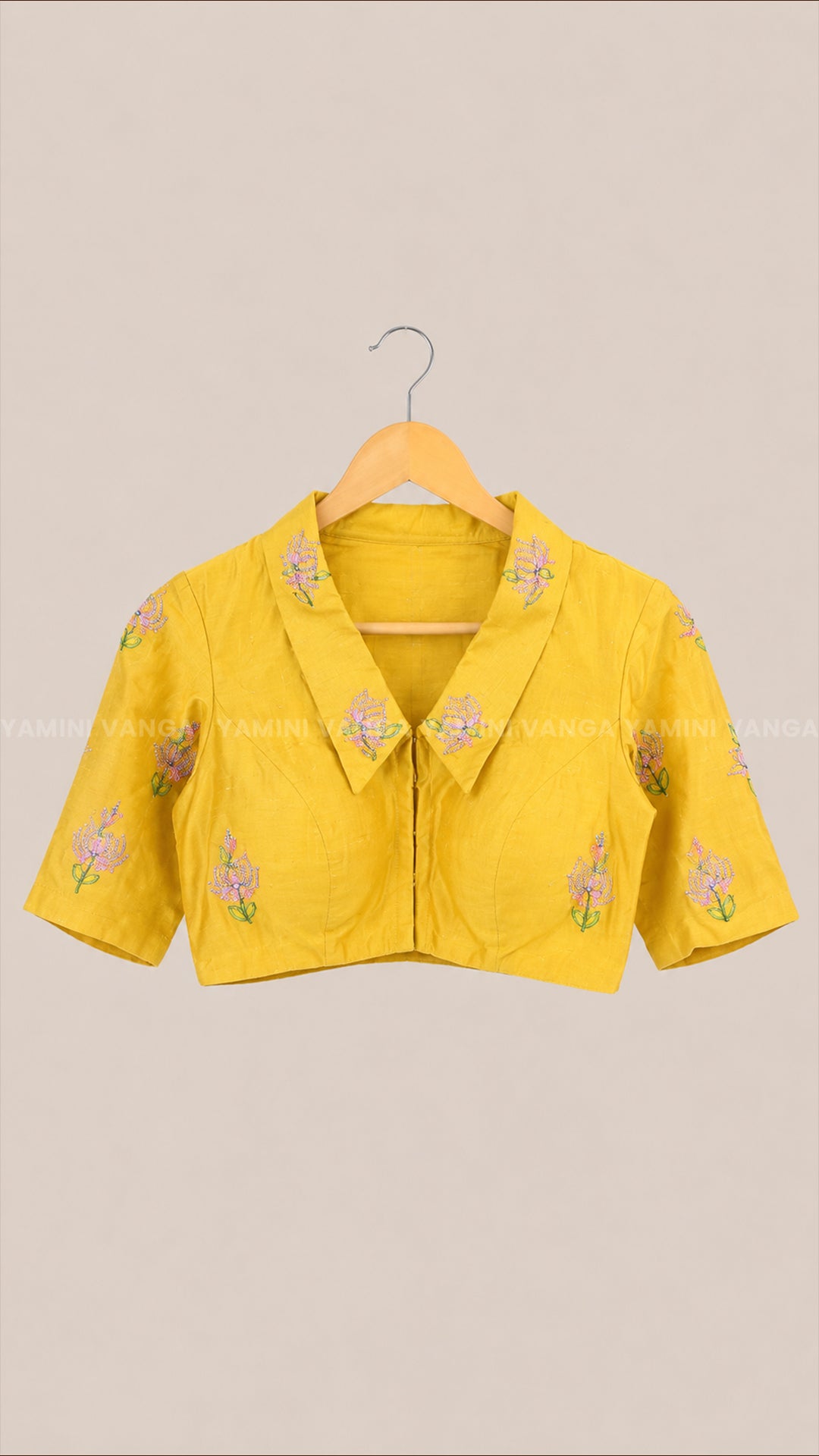 Sunshine Embroidered Crop Jacket
