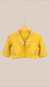Sunshine Embroidered Crop Jacket