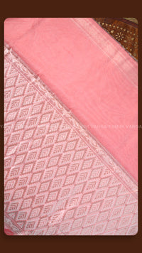 Classic Rose Pink Handloom Saree