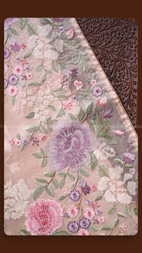 Elegant Floral Bloom Saree
