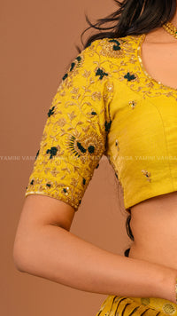 Elegant Ethnic Mustard Lehenga