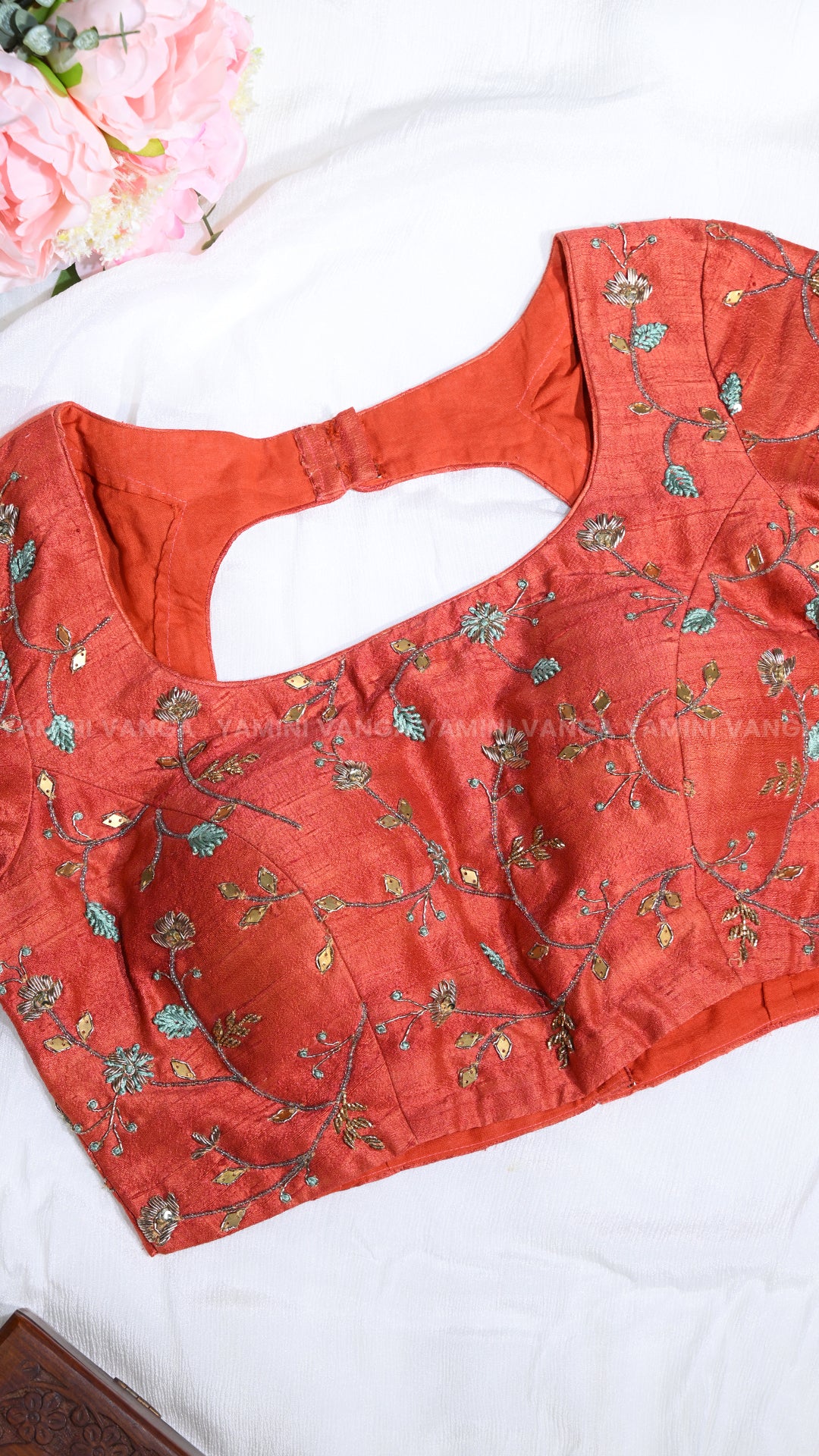 Orange Blouse