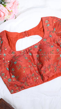 Orange Blouse