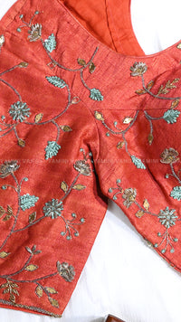 Orange Blouse