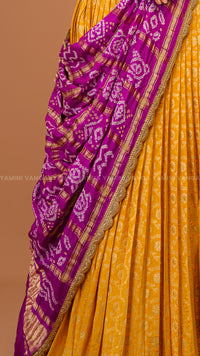 Graceful Mustard Yellow Ethnic Lehenga