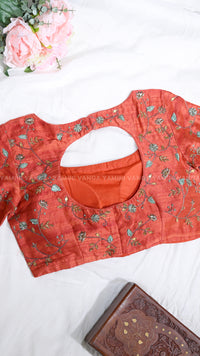 Orange Blouse