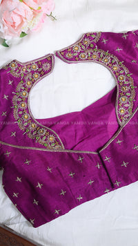 Magenta Blouse