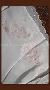 Ethereal Ivory Organza Drape