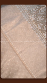 Ethereal Cream Embroidered Saree