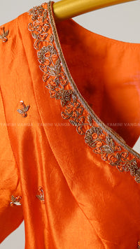 Orange Saree