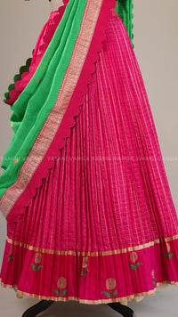 Royal Artisanal Lehanga in Pink