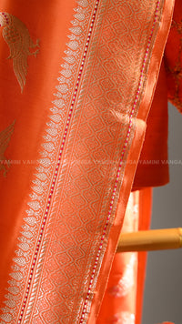 Orange Saree