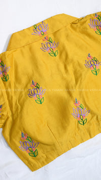 Sunshine Embroidered Crop Jacket
