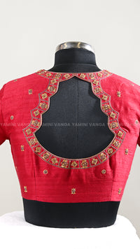Red Saree