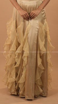 Ethnic Floor-Length Anarkali Gown