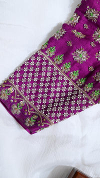 Magenta Blouse