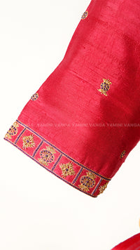 Red Saree