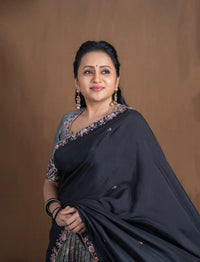 Premium Midnight Statement Saree