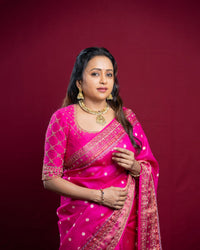 The Regal Rani Pink Drape