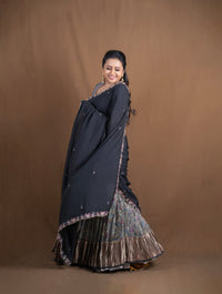 Premium Midnight Statement Saree